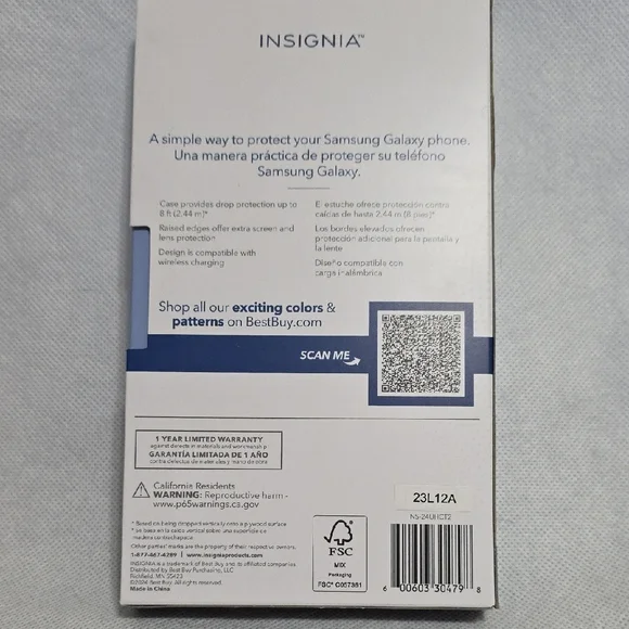 Insignia Glitter Case for Samsung Galaxy S24 Ultra - Silver - Picture 6 of 9